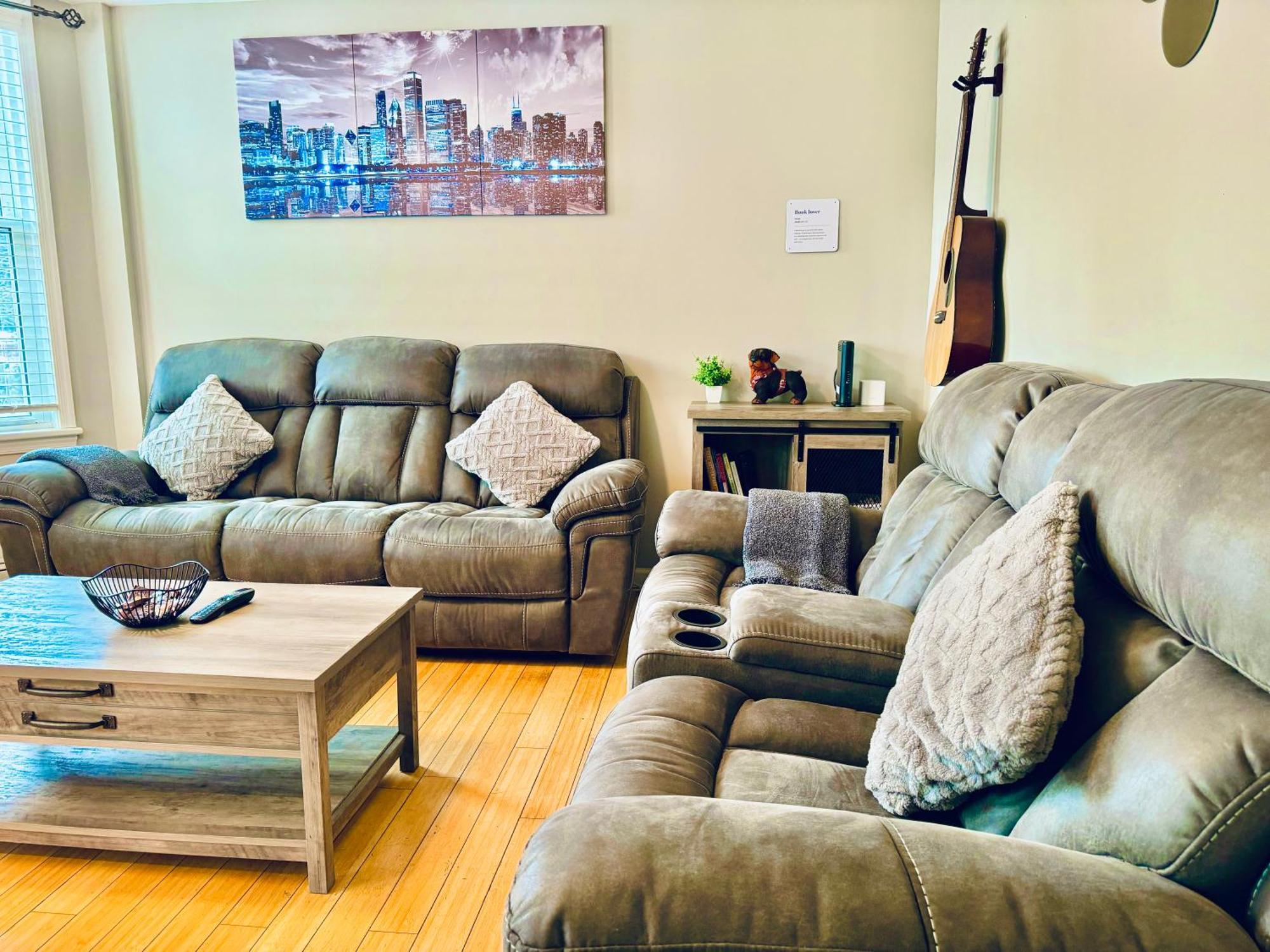 Vila Bright, Stylish & Cozy 2Bed Unit W/Backyard & Grill Close To Nyc! Haledon Exteriér fotografie